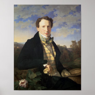 Póster Autorretrato, 1828