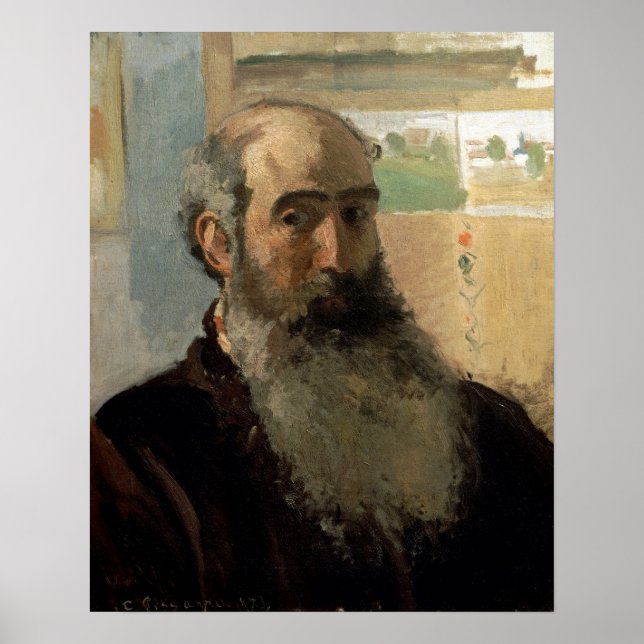 Póster Autorretrato, 1873 (Frente)