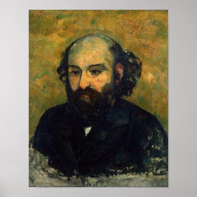 Póster Autorretrato, 1880-81 (Frente)