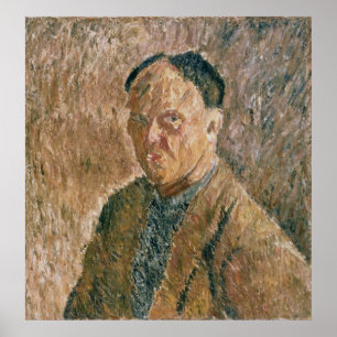 Póster Autorretrato, 1923