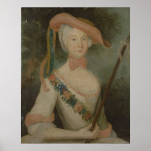 Póster Autorretrato, c.1725-40