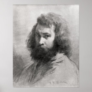 Póster Autorretrato, c.1845-46