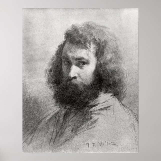 Póster Autorretrato, c.1845-46 (Frente)