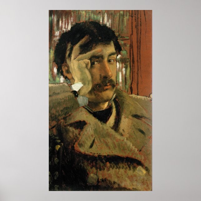 Póster Autorretrato, c.1865 (Frente)