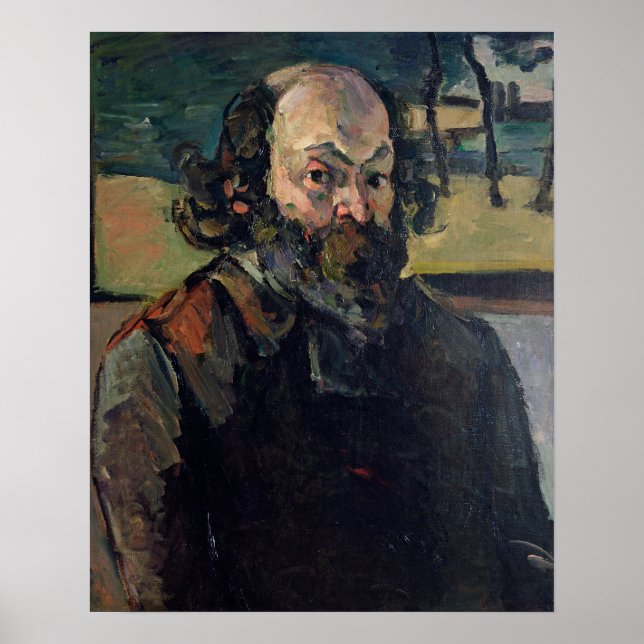 Póster Autorretrato, c.1873-76 (Frente)
