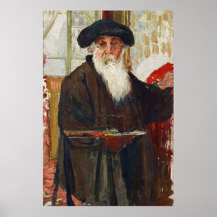Póster Autorretrato (ca. 1898) Camille Pissarro
