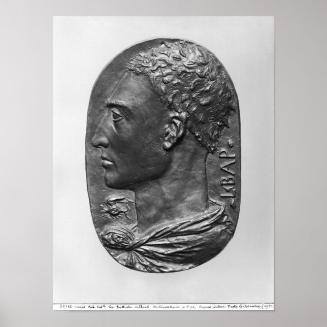 Póster Autorretrato de Medallion (Frente)