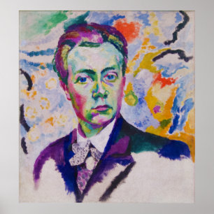 Póster Autorretrato de Roberto Delaunay
