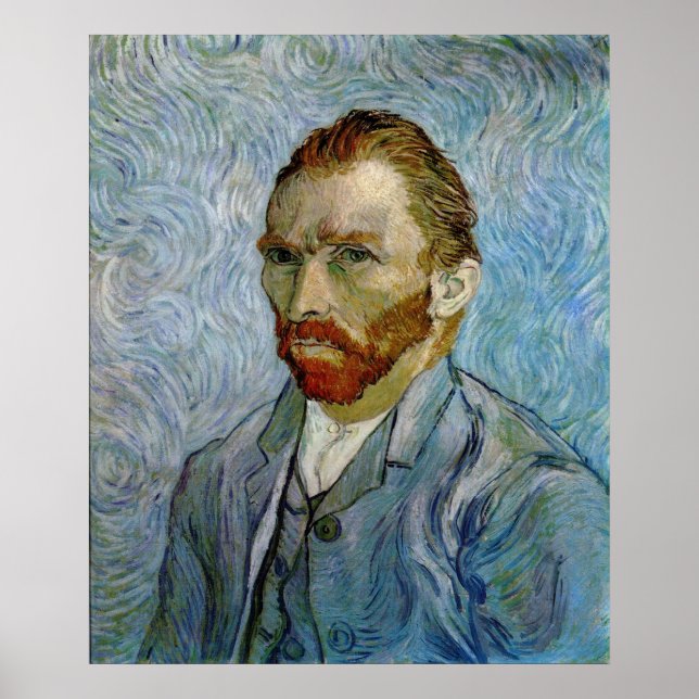 Póster Autorretrato de Van Gogh (Frente)