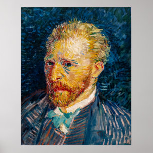 Póster Autorretrato de Vincent Van Gogh