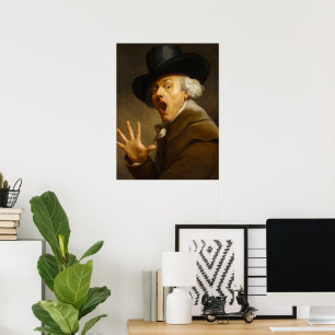 Póster autorretrato, la sorpresa de Joseph Ducreux