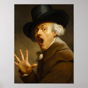 Póster autorretrato, la sorpresa de Joseph Ducreux