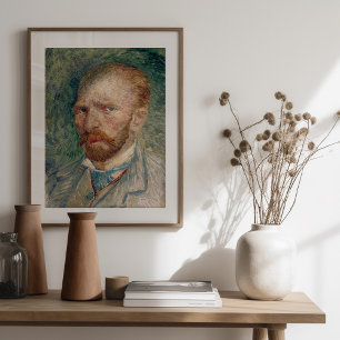 Póster Autorretrato Vincent van Gogh