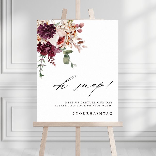 Póster Autumance Romance Floral Oh Rótulo Boda Snap (Subido por el creador)