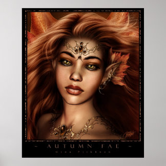 Póster Autumn Fae