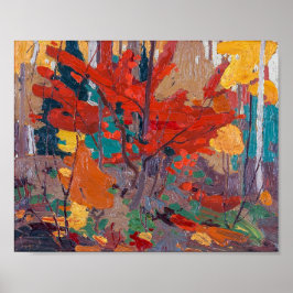 Póster Autumn Fall | Tom Thompson |