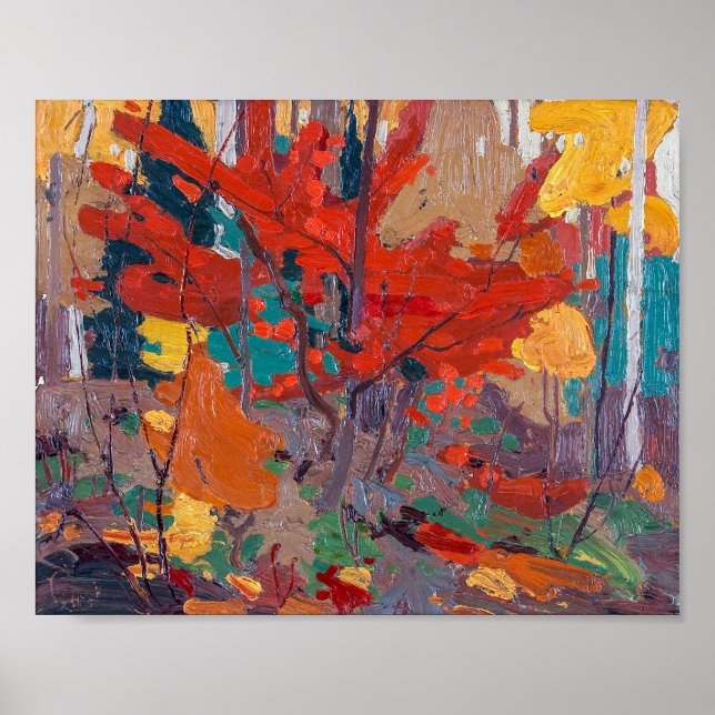 Póster Autumn Fall | Tom Thompson | (Frente)
