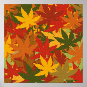 Póster Autumn Leaves
