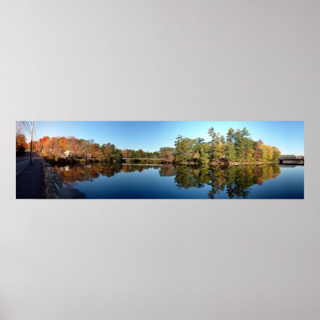 Póster Autumn on the Kennebec (Frente)