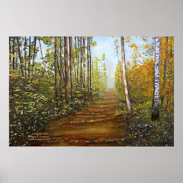 PÓSTER "AUTUMN PATH POSTER"