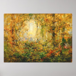 Póster Autumn Tangle (1920) - William Henry Holmes