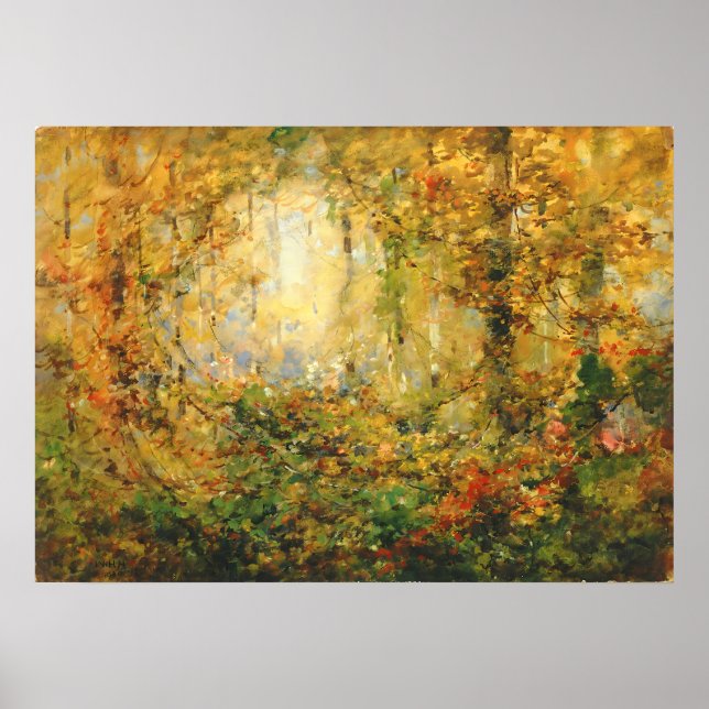 Póster Autumn Tangle (1920) - William Henry Holmes (Frente)