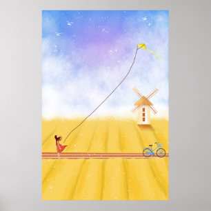 Póster Autumnal Twenty-Four Solar Terms