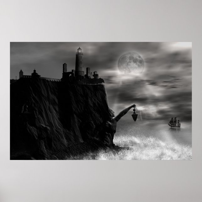 Póster autumo gris (Frente)