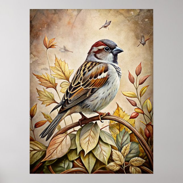 Póster Autunm Forest Animal Poster (Frente)