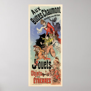 Póster Aux Buttes Chaumont