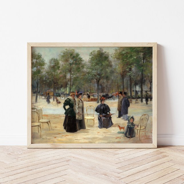 Póster Aux Champs-Élysées | Louis Abel-Truchet (Subido por el creador)