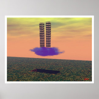 Póster Aux Tours des Ames