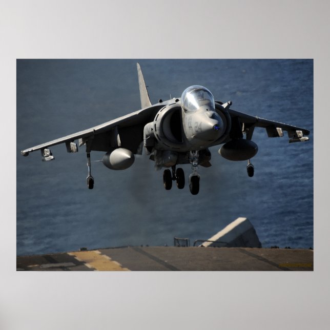 Póster AV-8B Harrier (Frente)