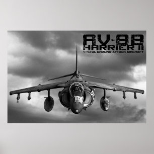 Póster AV-8B Harrier II