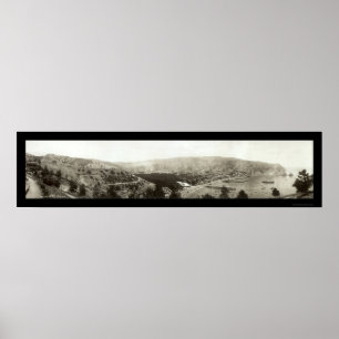 Póster Avalon, CA Catalina Island Photo 1910