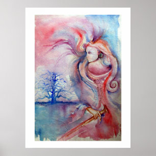 Póster AVALON / magia y misterio