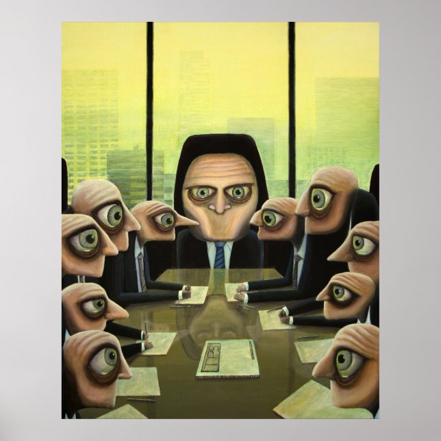 Póster Avaricia (Frente)