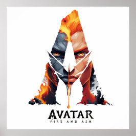 Póster Avatar: Fire and Ash