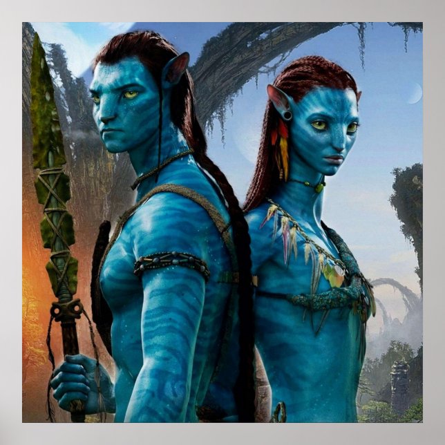 Póster avatar neytiri (Frente)