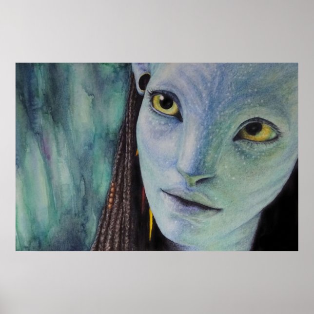Póster Avatar Neytiri (Frente)