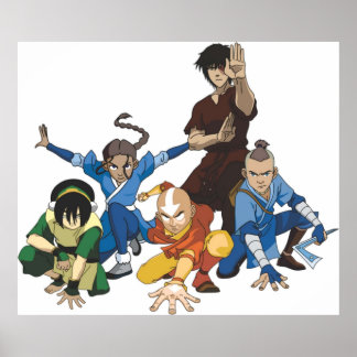 Póster avatar y amigo