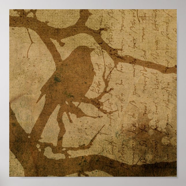 Póster Ave en una sucursal (Frente)