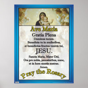 Póster Ave Maria