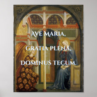 Póster Ave Maria Imprimir