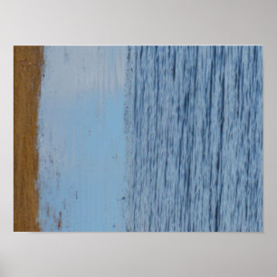 Póster Ave marina gris izquierda