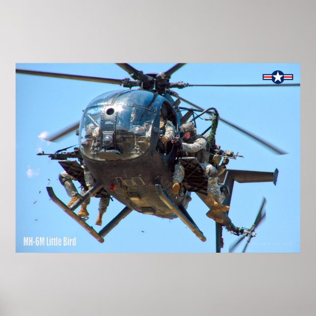 PÓSTER AVE MH-6 M PEQUEÑO (Frente)