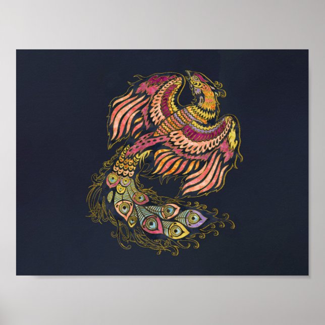 Póster Ave Phoenix (Frente)