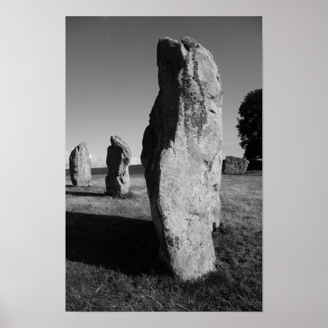 Póster Avebury Stone Circle Poster (Frente)