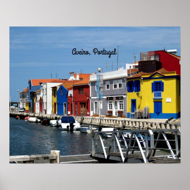 Póster Aveiro, Portugal  (Frente)