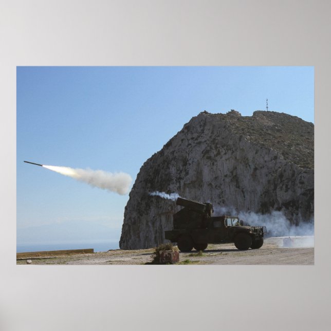 Póster Avenger dispara misil Stinger (Frente)